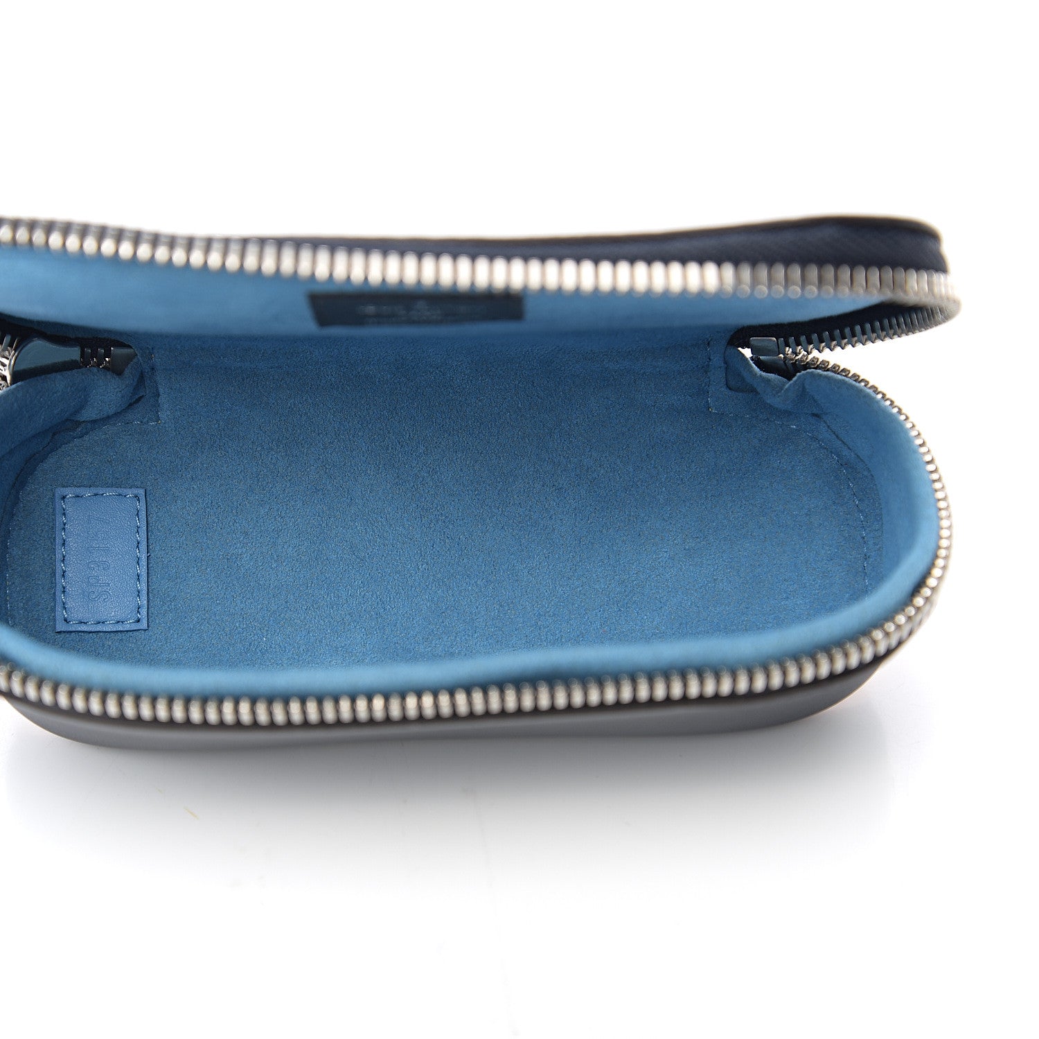 Louis Vuitton Monogram Emilie Zippered Sunglasses Case Navy 4 of 6