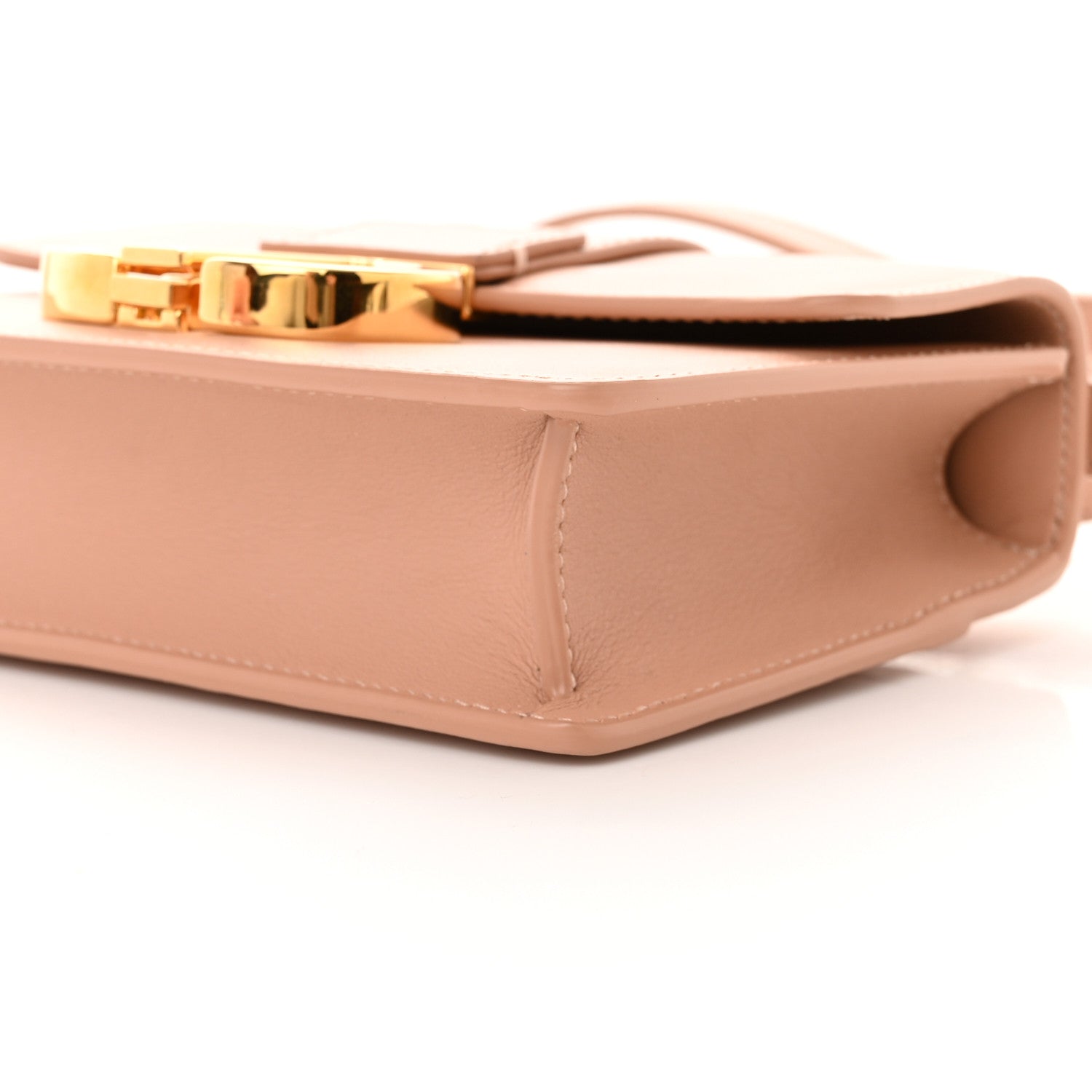 Christian Dior Smooth Calfskin Micro 30 Montaigne Flap Bag Pale Pink 10 of 11