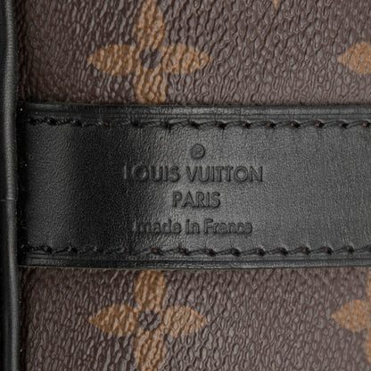 Louis Vuitton Monogram Macassar Keepall Bandouliere 55 6 of 8