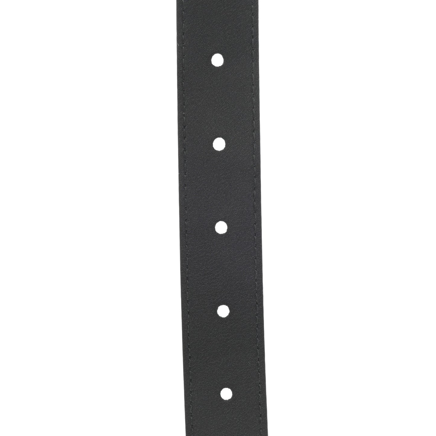 Moon Calfskin Torchon Double G 25mm Belt 85 34 Black