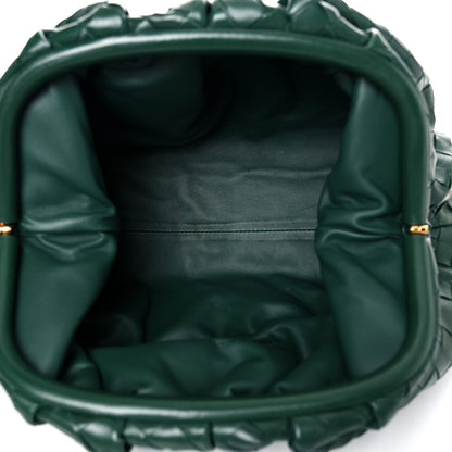 Bottega Veneta Nappa Maxi Intrecciato The Pouch Oversized Clutch Raintree 5 of 8