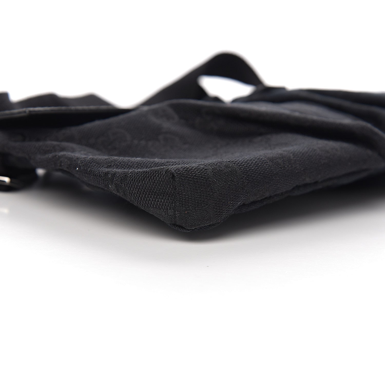 Gucci GG Monogram Double Pocket Belt Bag Black 7 of 9