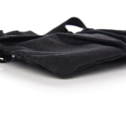 Gucci GG Monogram Double Pocket Belt Bag Black 7 of 9