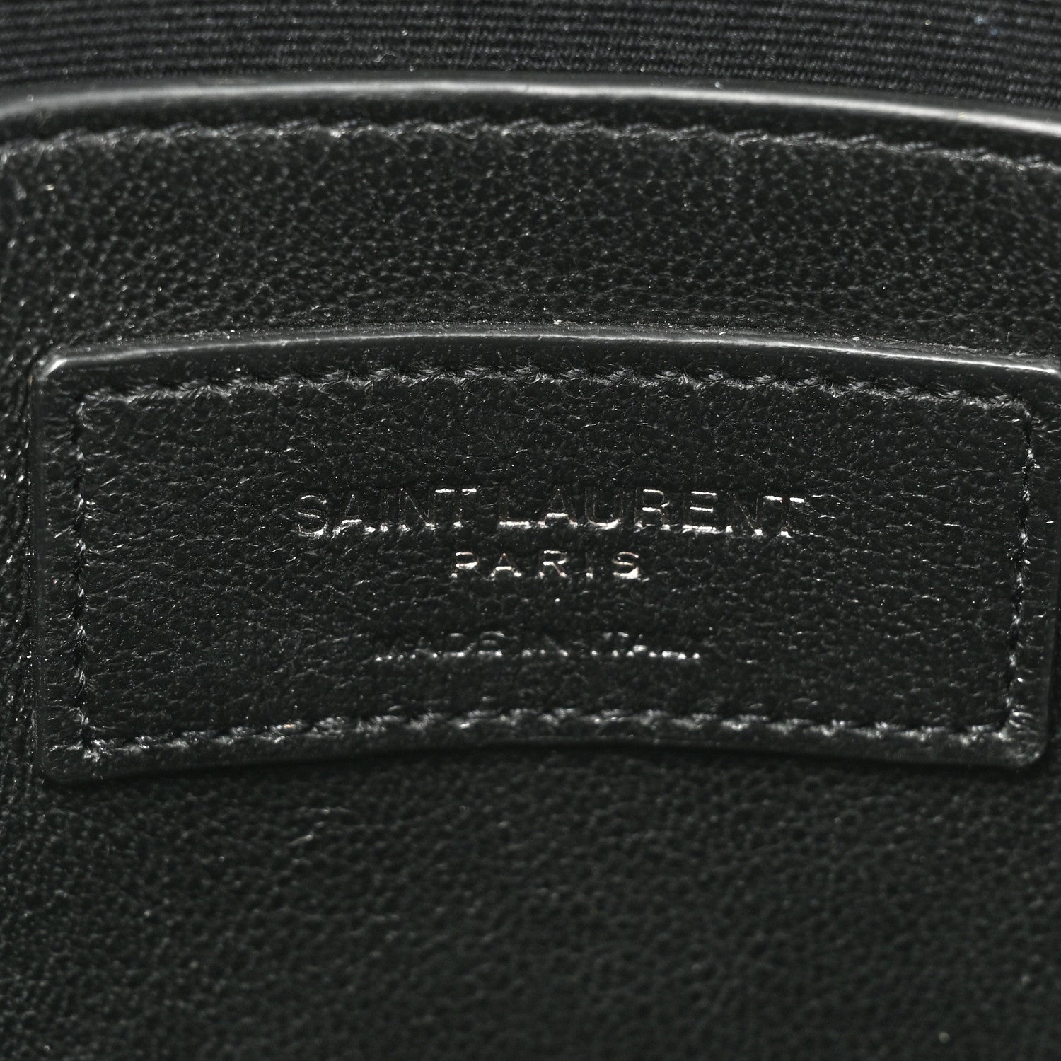 Saint Laurent Calfskin Small Monogram Love Shoulder Bag Black 6 of 17