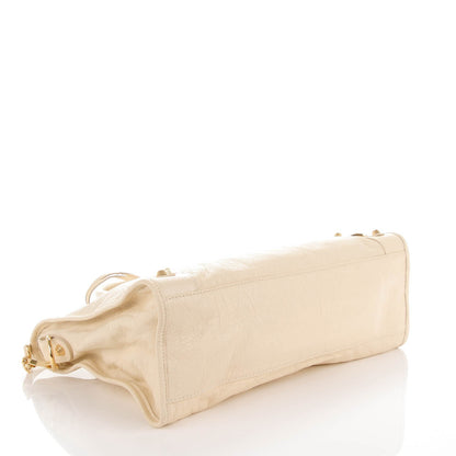 Balenciaga Agneau Giant 12 Gold Hardware City Blanc Creme Light Craie 4 of 8