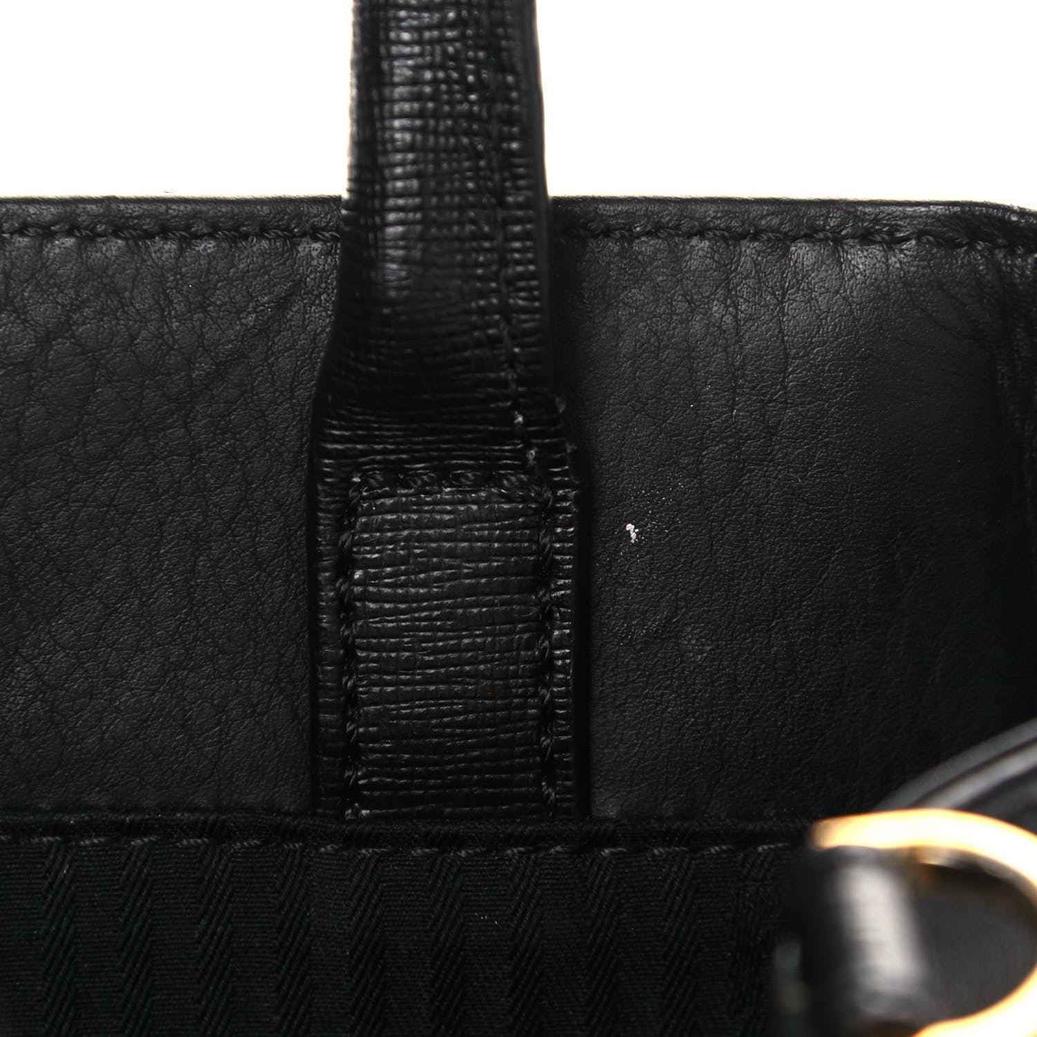 Fendi Vitello Elite Petite 2Jours Tote Black 13 of 15