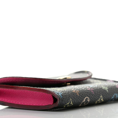 Louis Vuitton Monogram Multicolor Business Card Holder Black Grenade 5 of 10