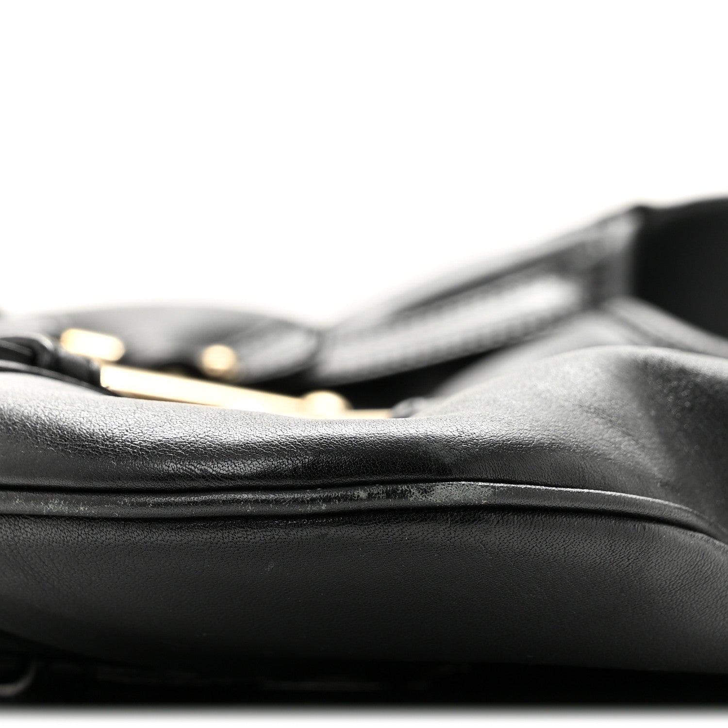 Gucci Calfskin Horsebit 85th Anniversary Hobo Black 10 of 14