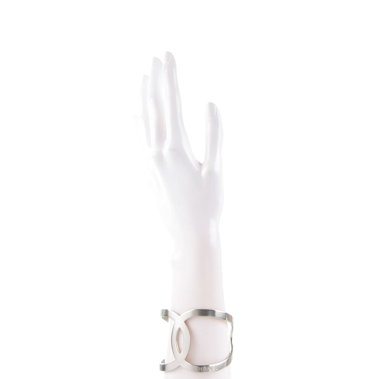 Metal CC Cuff Silver