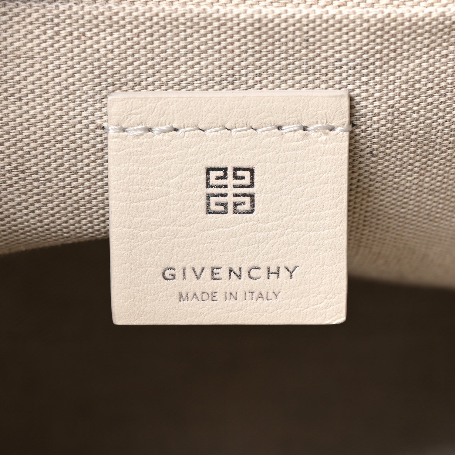 Givenchy Calfskin Small Voyou Bag Ivory 6 of 10