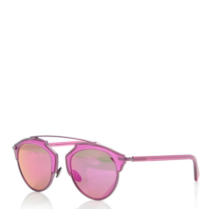 Christian Dior Acetate So Real Sunglasses Matte Violet 2 of 9