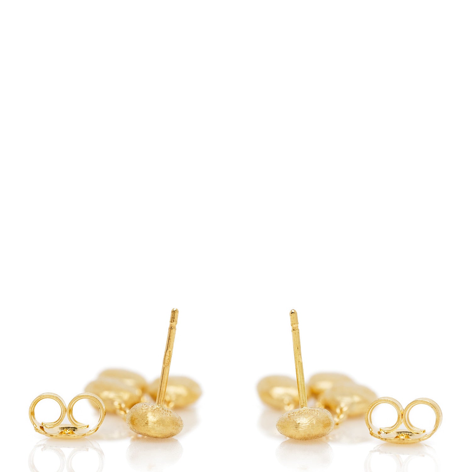 Marco Bicego 18K Yellow Gold Siviglia Three Strand Earrings 3 of 4