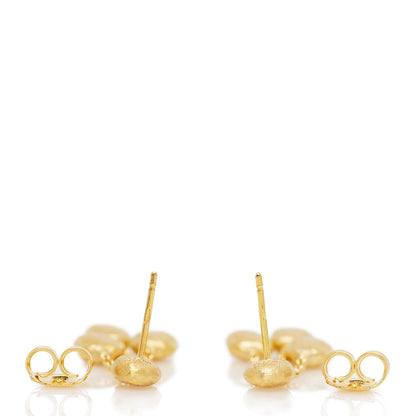 Marco Bicego 18K Yellow Gold Siviglia Three Strand Earrings 3 of 4