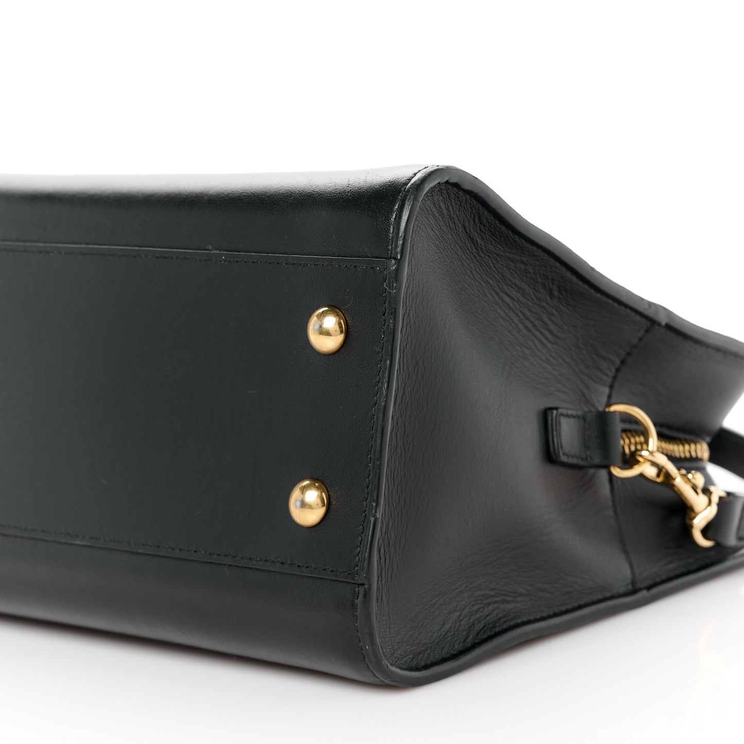 Calfskin Monogram Baby Cabas Black