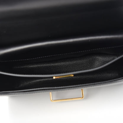 Prada City Calf Saffiano Large Cahier Bag Black 4 of 8