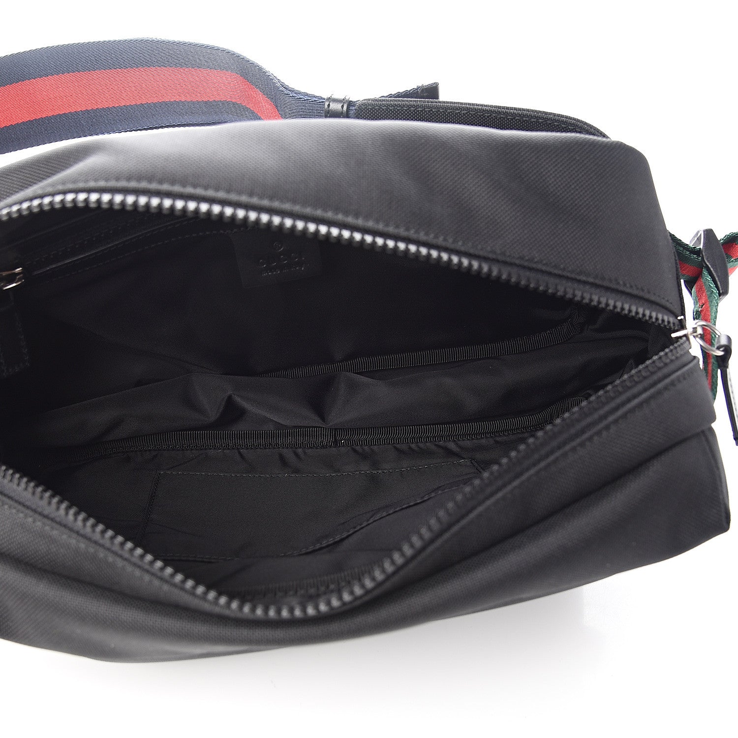 Gucci Techno Canvas Web Belt Bag Black 4 of 9