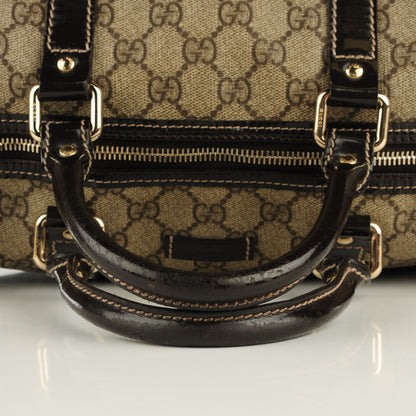 Gucci GG Plus Monogram Medium Joy Boston Dark Brown 8 of 8