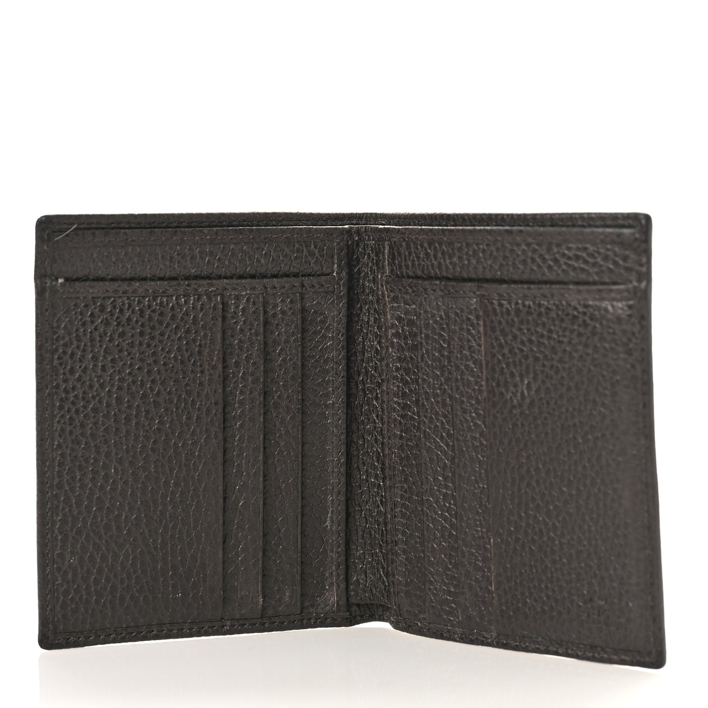 Monogram Bi-Fold Wallet Dark Brown