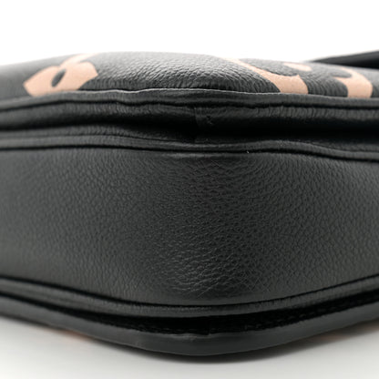 Louis Vuitton Empreinte Monogram Giant Pochette Metis Black Beige 9 of 10