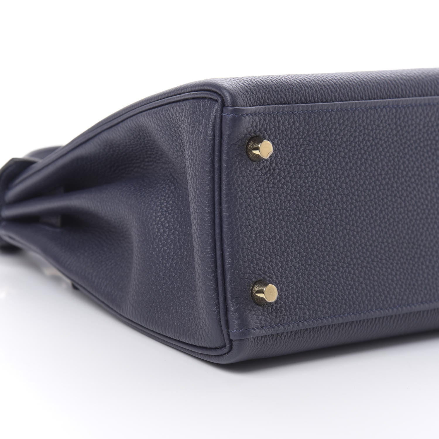 Hermes Togo Kelly Retourne 28 Bleu Nuit 9 of 11