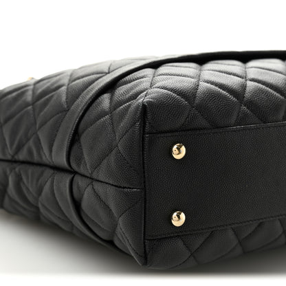 Chanel Caviar Quilted Rolled Up Tote Black 9 of 11