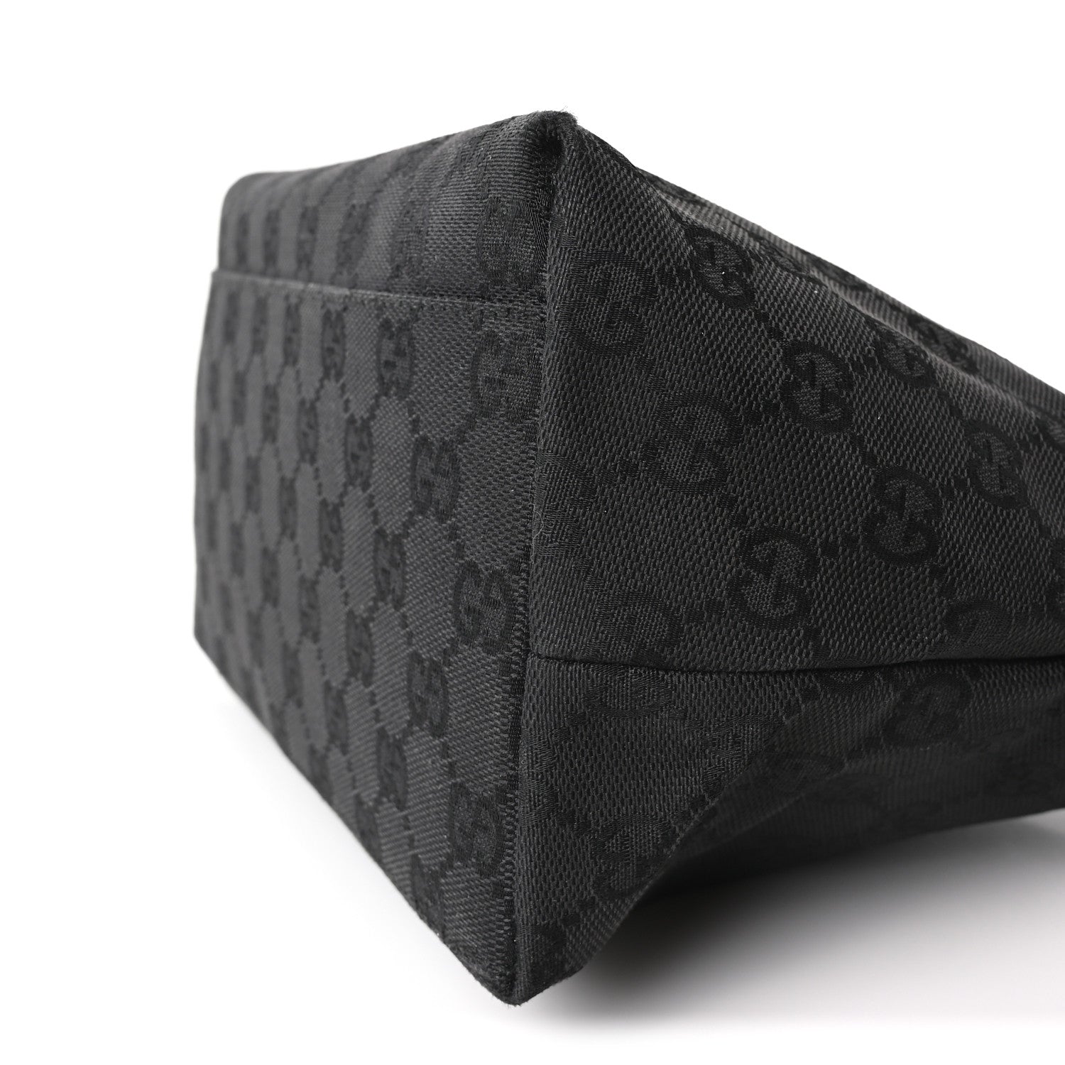 Gucci Nylon Monogram Small Hobo Black 10 of 10