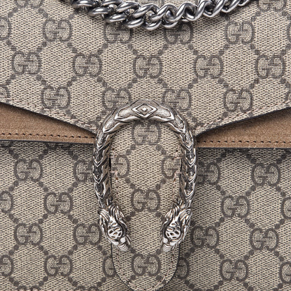 Gucci GG Supreme Monogram Mini Dionysus Shoulder Bag Taupe 12 of 12