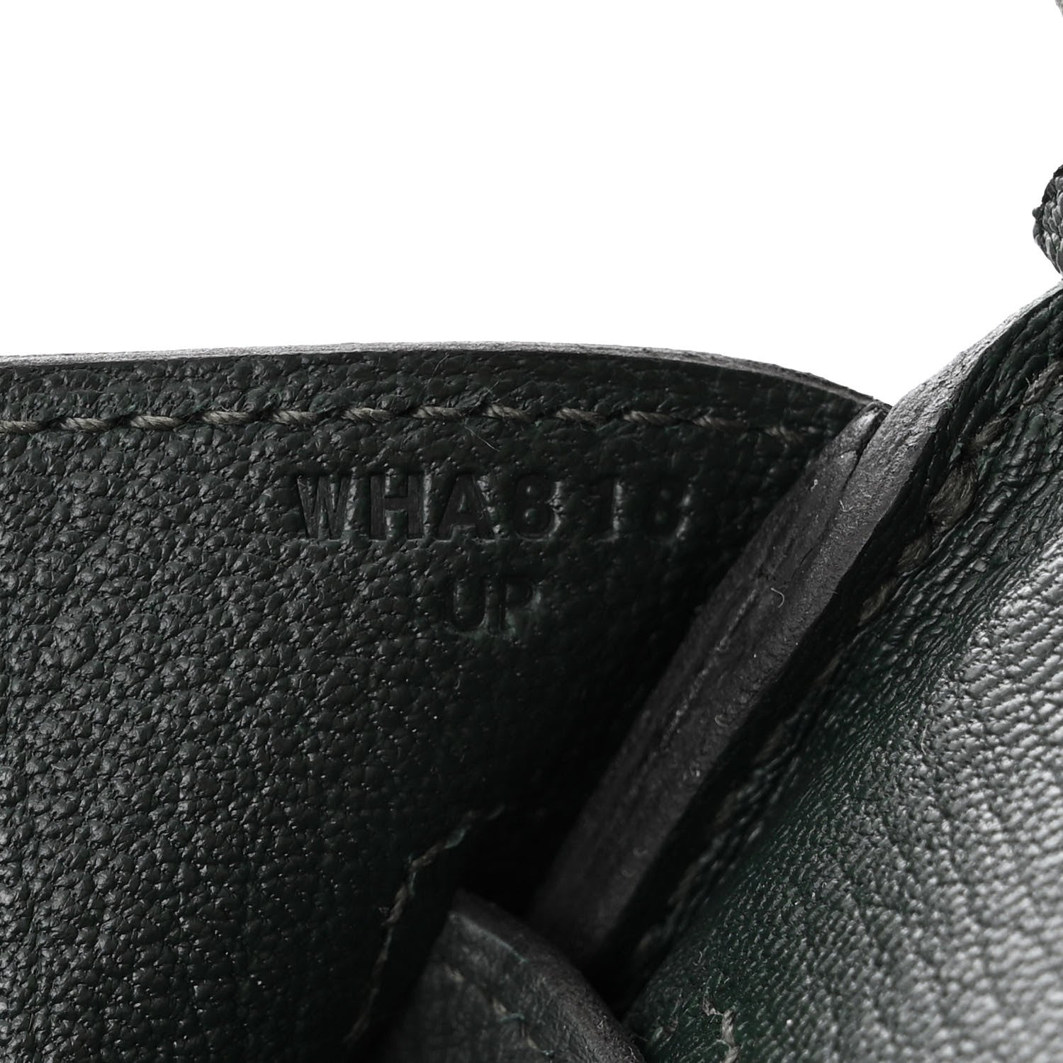 Hermes Togo Birkin 30 Vert Fonce 7 of 11