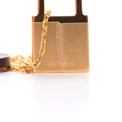 Hermes Swift O'Kelly Pendant Necklace Etoupe 4 of 7
