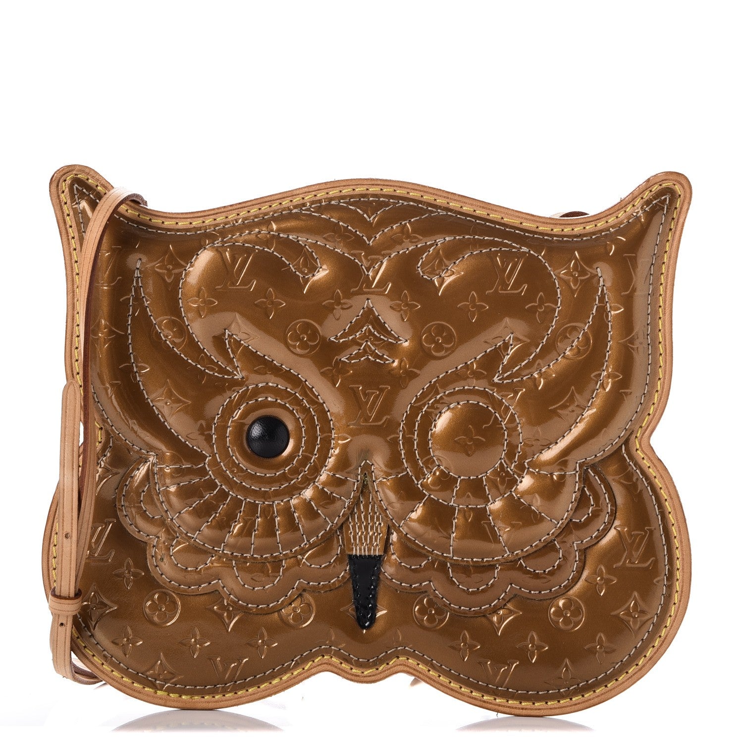 Louis Vuitton Vernis Conte de Fees Owl Bronze 1 of 6