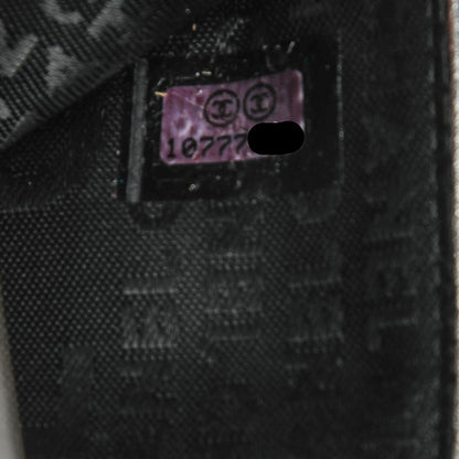 Chanel Metallic Lambskin Precious Symbols Flap Wallet Silver 8 of 8