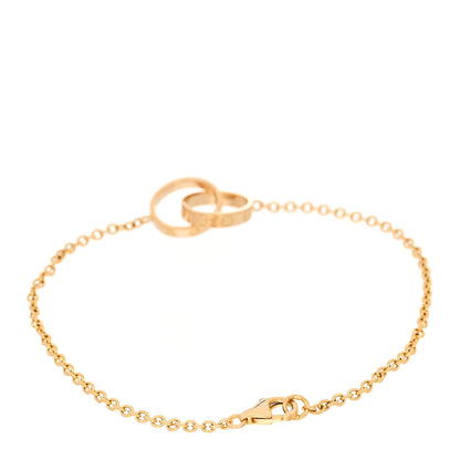 Cartier 18K Yellow Gold Interlocking LOVE Bracelet 2 of 5