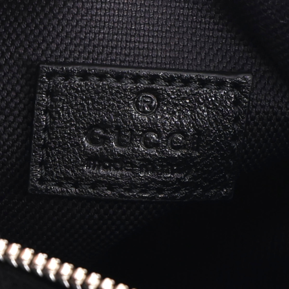 Sakai Be Green Calfskin Diagonal Stitched Mini Blondie Barrel Shoulder Bag Black