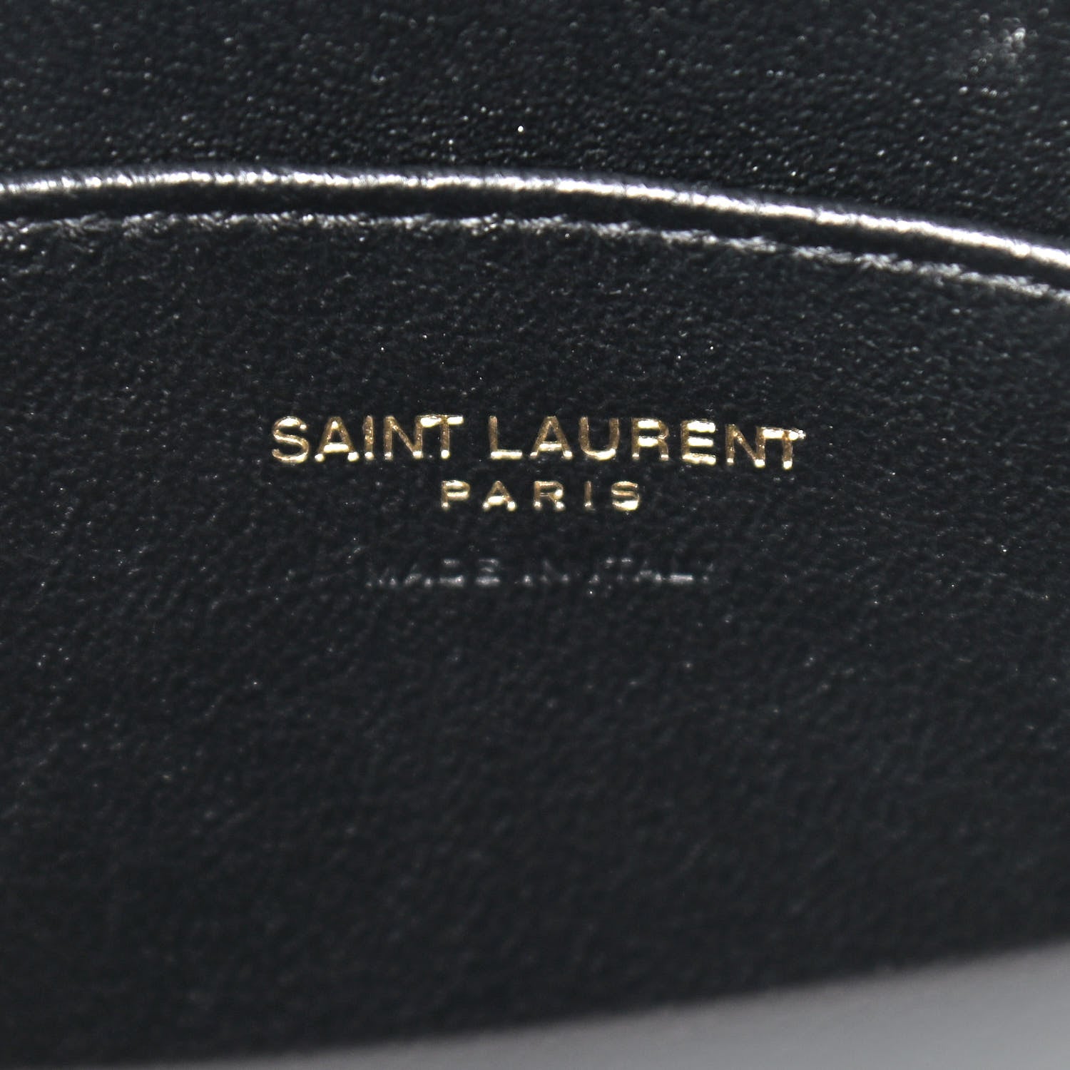 Saint Laurent Calfskin Monogram Baby Cabas Black 6 of 12
