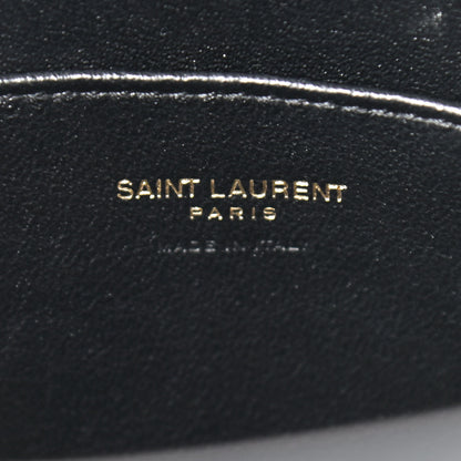 Saint Laurent Calfskin Monogram Baby Cabas Black 6 of 12