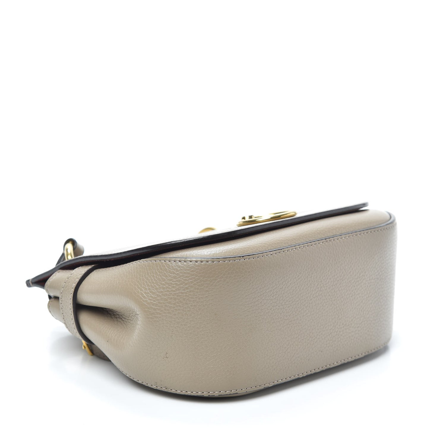 Small Classic Grain Small Amberley Satchel Solid Grey