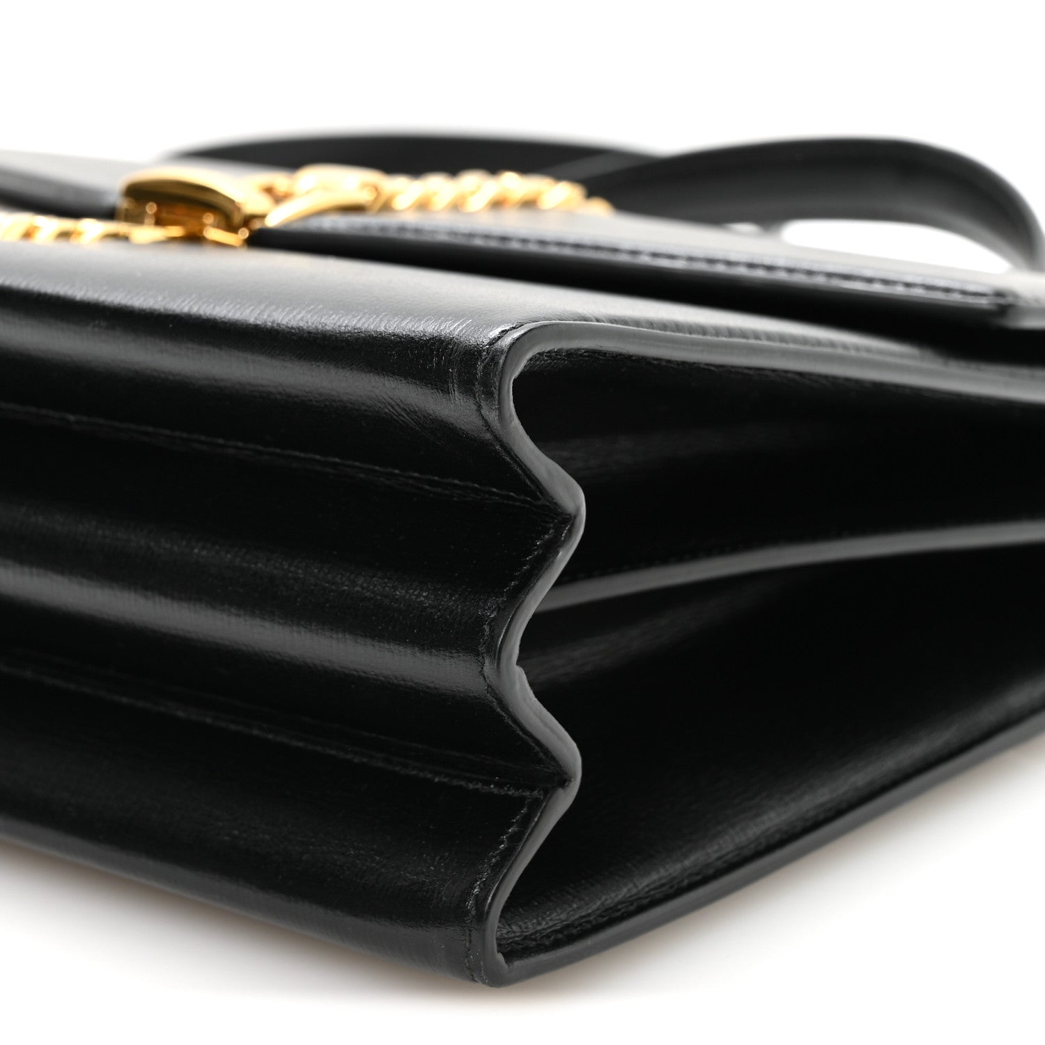 Gucci Azalea Calfskin Small Sylvie 1969 Top Handle Bag Black 10 of 10