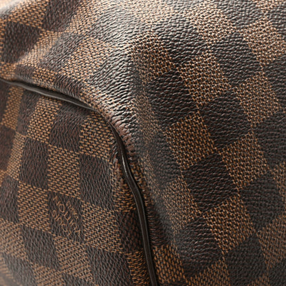 Louis Vuitton Damier Ebene Keepall Bandouliere 55 7 of 10