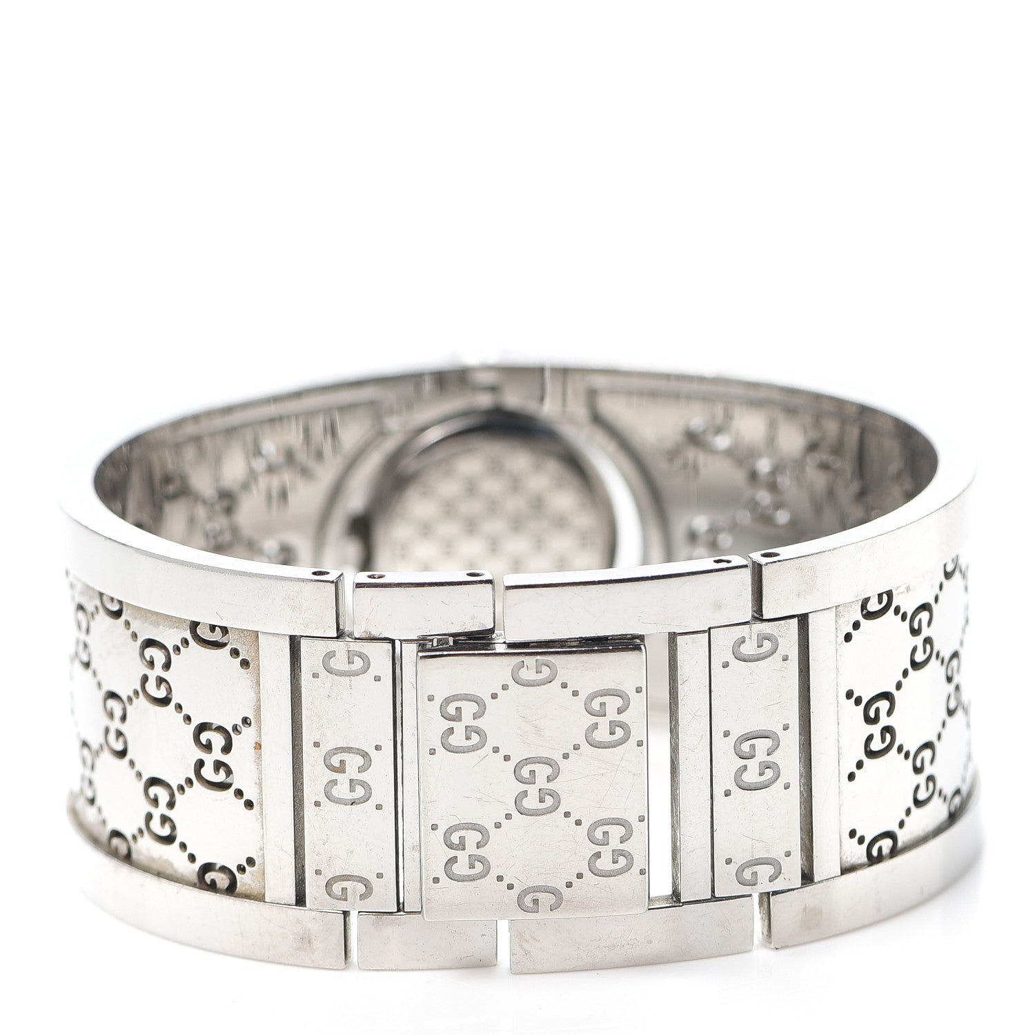 Gucci Stainless Steel 23mm Twirl Quartz Watch Brown 3 of 5