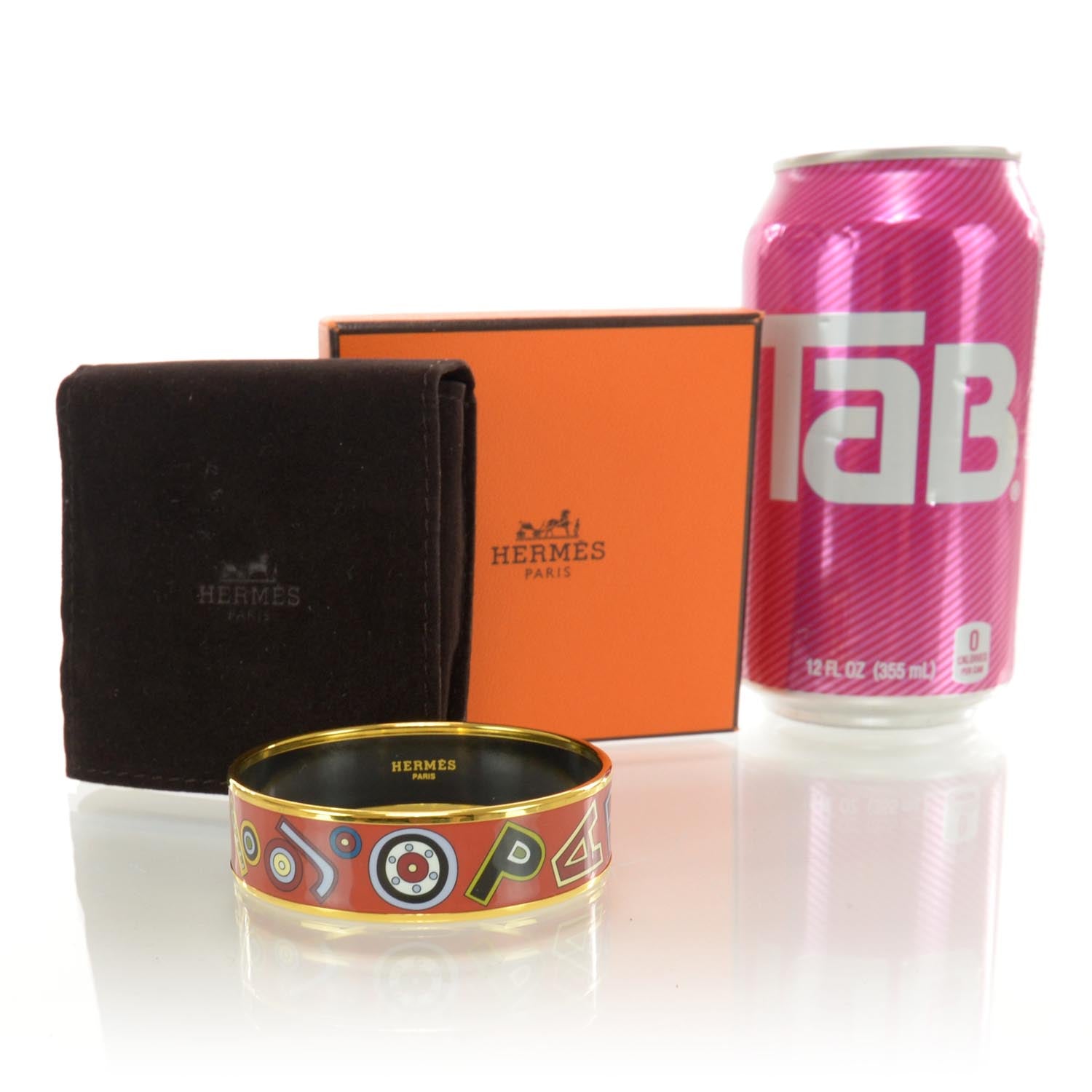 Hermes Enamel Wide Tohu Bohu Bracelet 2 of 7