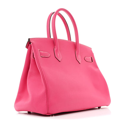 Hermes Epsom Birkin 30 Rose Tyrien 3 of 13
