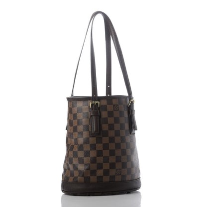 Louis Vuitton Damier Ebene Marais Bucket 23 3 of 10