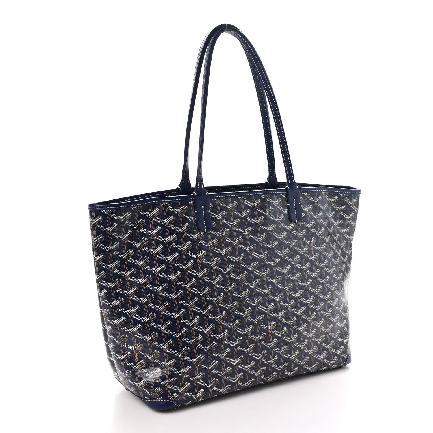 Goyard Goyardine Artois PM Navy 3 of 11