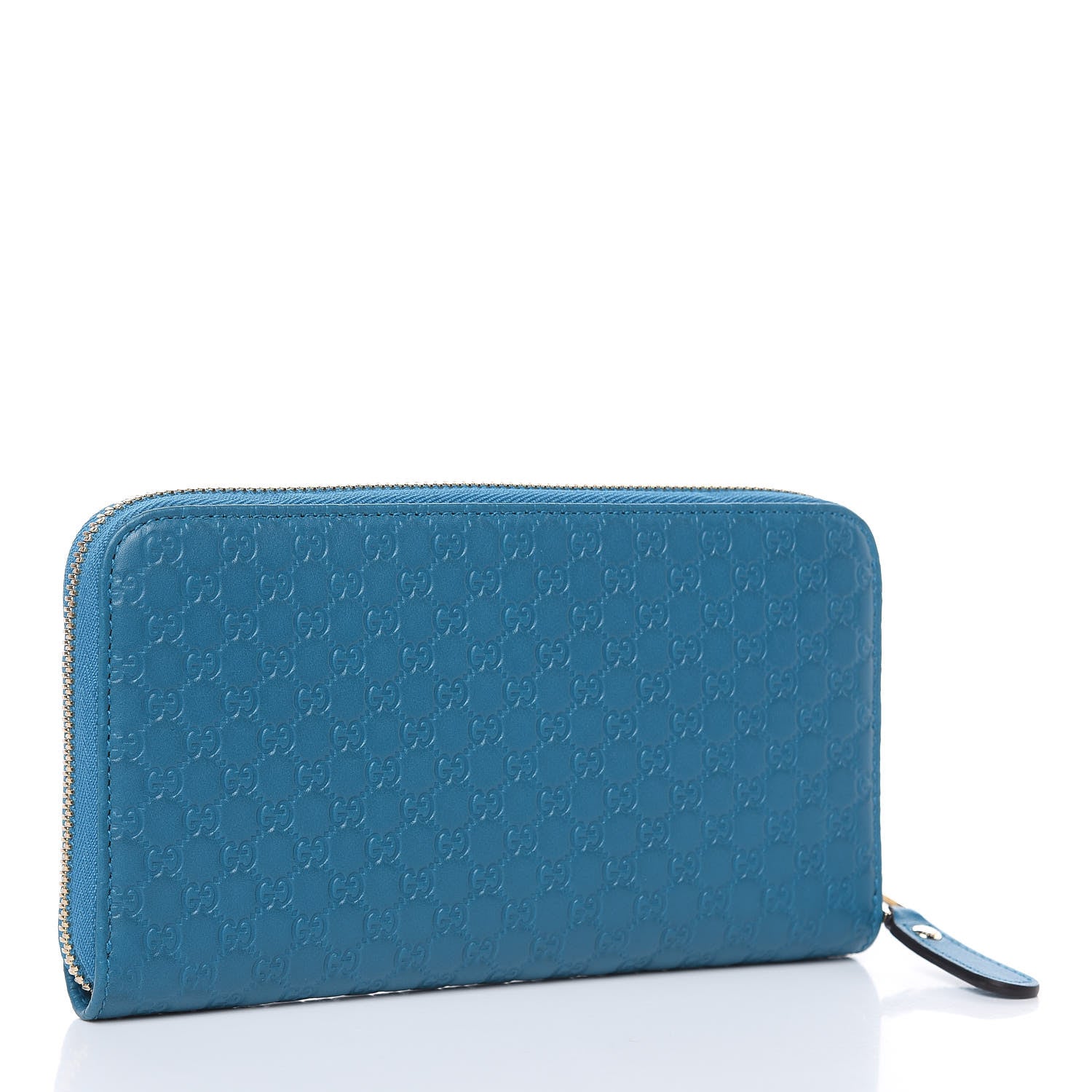 Gucci Microguccissima Zip Around Wallet Deep Cobalt 3 of 8