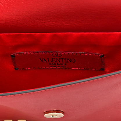 Valentino Garavani Vitello Rockstud Mini Flap Bag Rosso Valentino 6 of 10