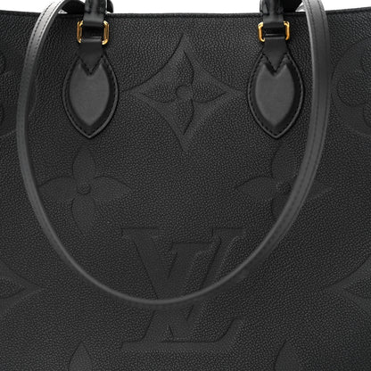 Louis Vuitton Empreinte Monogram Giant Onthego GM Black 9 of 11
