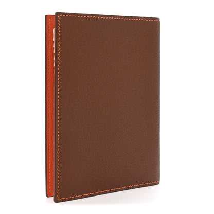 Hermes Chevre Mysore Grand Modele Agenda Cover Cuivre Orange 4 of 7