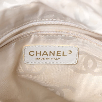 Chanel Calfskin CC Hobo White 6 of 15