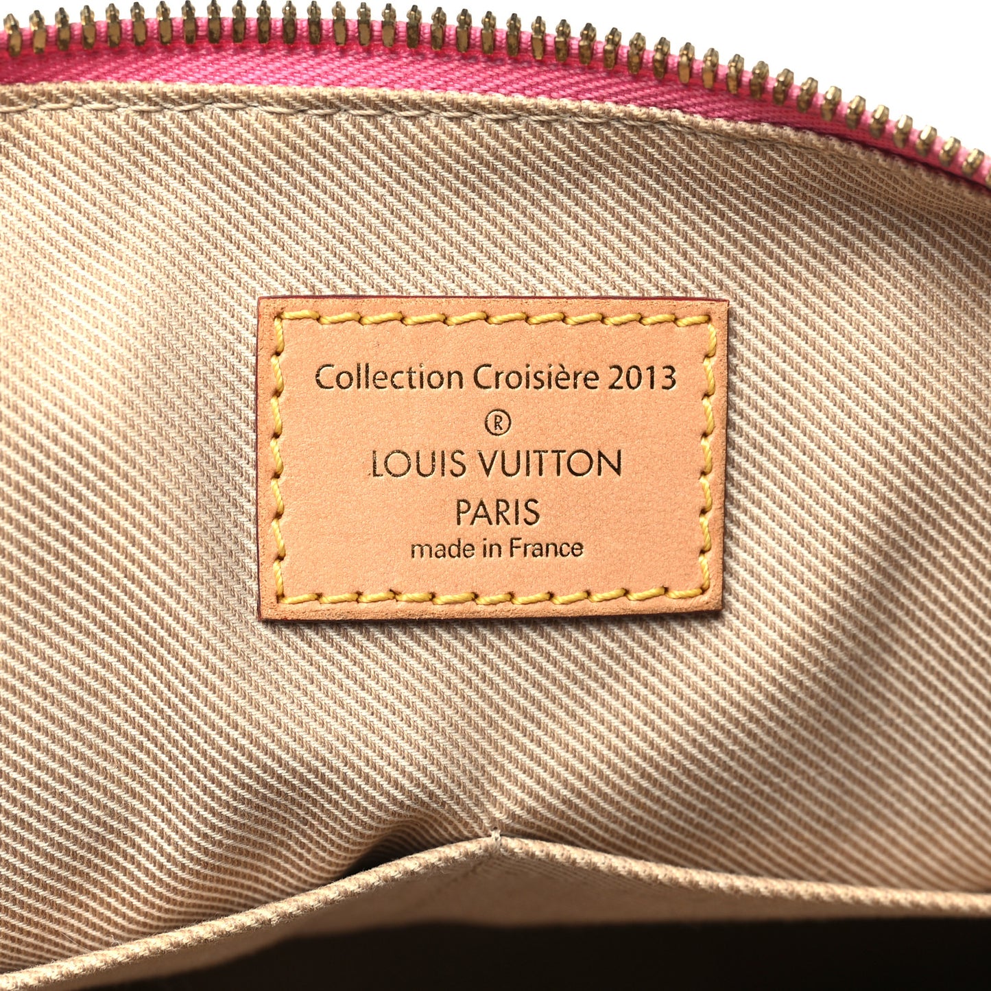 Denim Monogram Stone Speedy Bandouliere 35 Rose