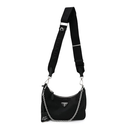 Prada Nylon Re-Edition 2005 Shoulder Bag Black 1 of 13